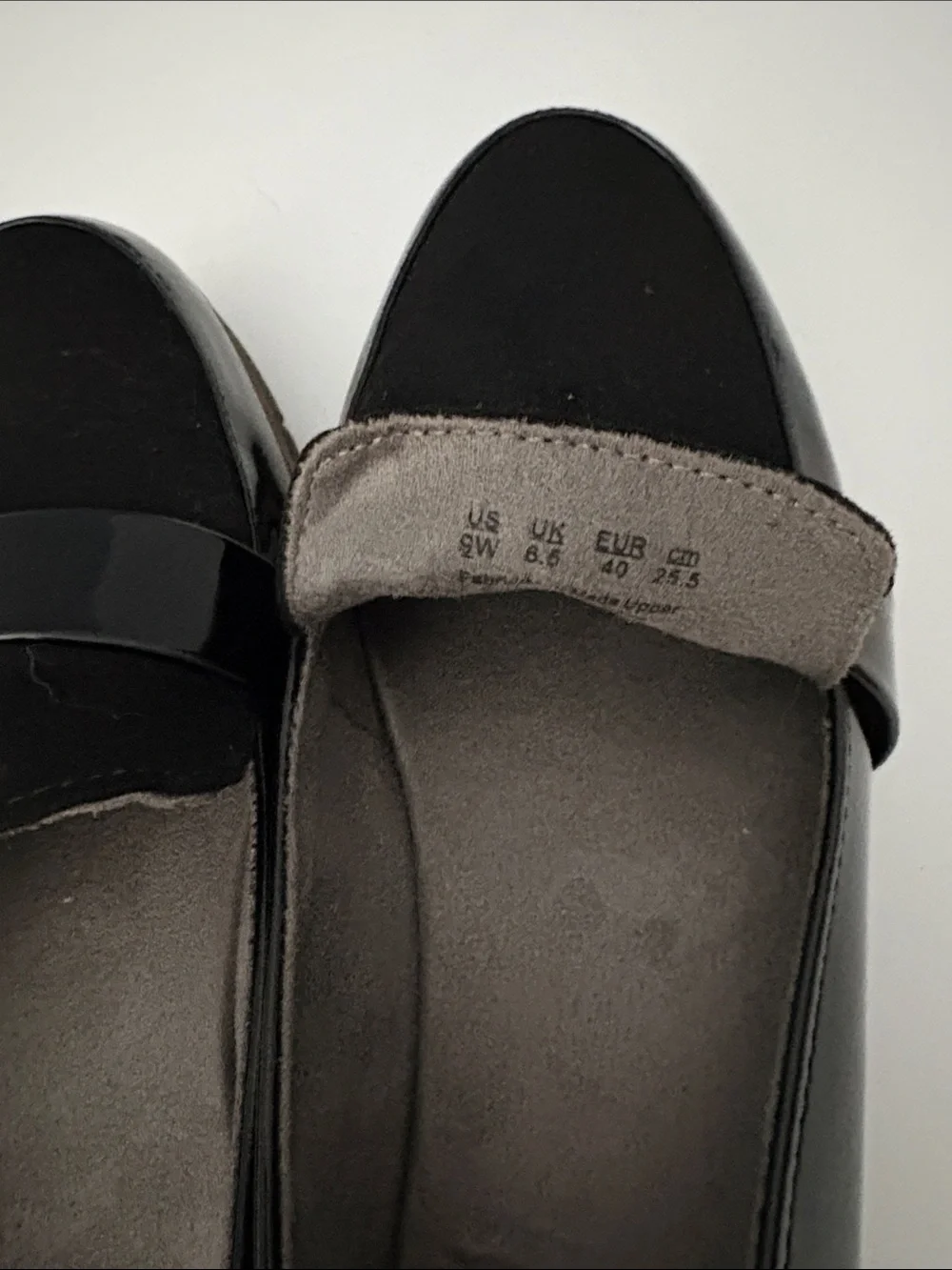 Dr. Scholl’s Black Patent & Suede Loafers for Women